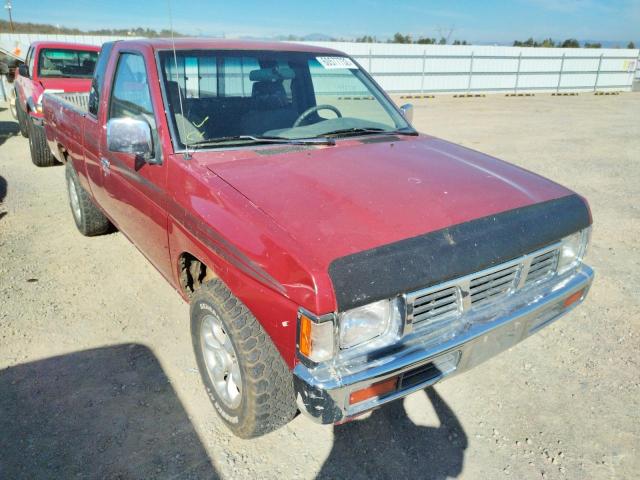 1N6SD16S9VC344179 - 1997 NISSAN TRUCK KING BURGUNDY photo 1