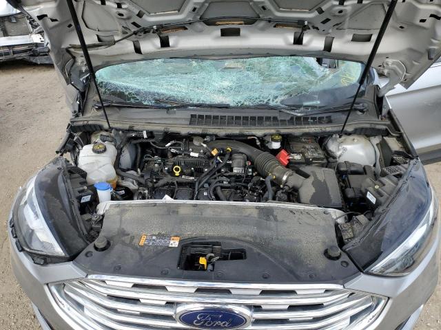 2FMPK3J99MBA21680 - 2021 FORD EDGE SEL SILVER photo 7