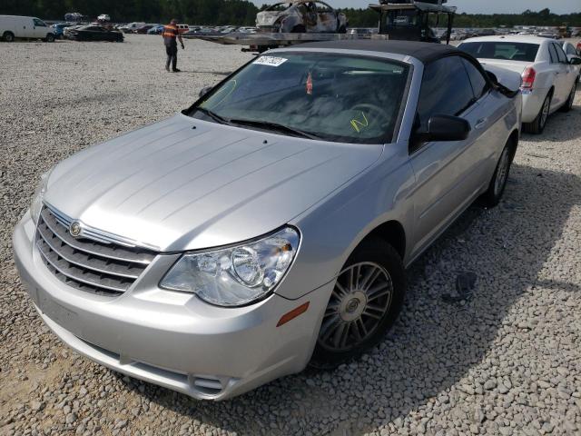 1C3LC45K18N676238 - 2008 CHRYSLER SEBRING GRAY photo 2