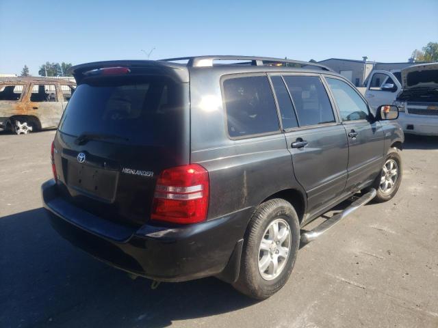 JTEGF21A620029453 - 2002 TOYOTA HIGHLANDER BLACK photo 4