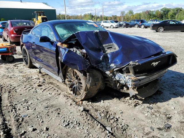 1FA6P8CF9J5128543 - 2018 FORD MUSTANG GT BLUE photo 1
