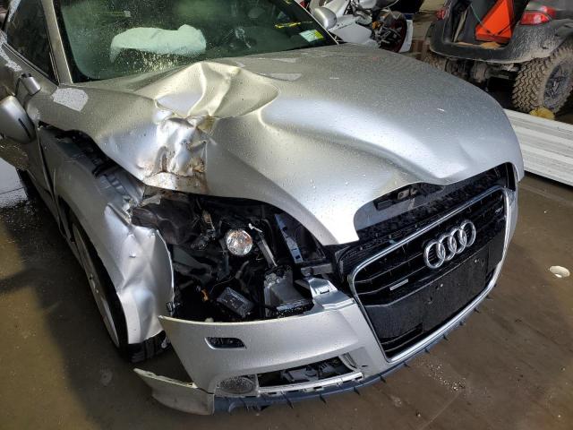 TRUBFAFK4E1002587 - 2014 AUDI TT PREMIUM SILVER photo 9