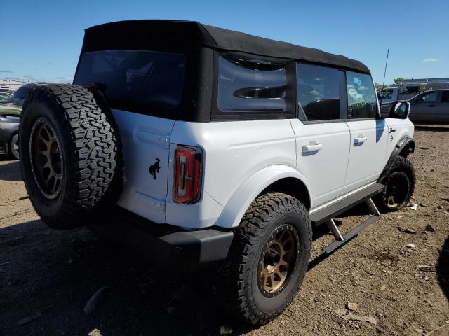 1FMDE5BHXMLA80023 - 2021 FORD BRONCO BAS WHITE photo 4