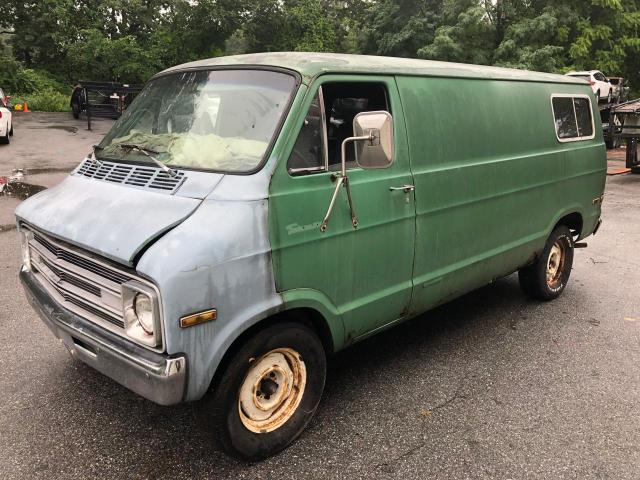 B21BE6X138030 - 1976 DODGE TRDSMNVAN GREEN photo 2