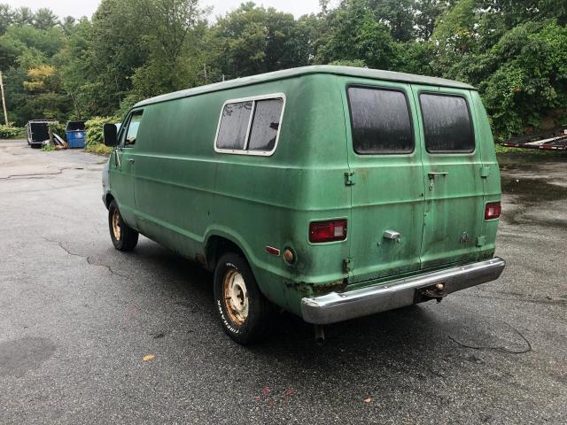 B21BE6X138030 - 1976 DODGE TRDSMNVAN GREEN photo 3