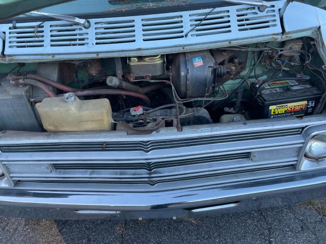 B21BE6X138030 - 1976 DODGE TRDSMNVAN GREEN photo 7