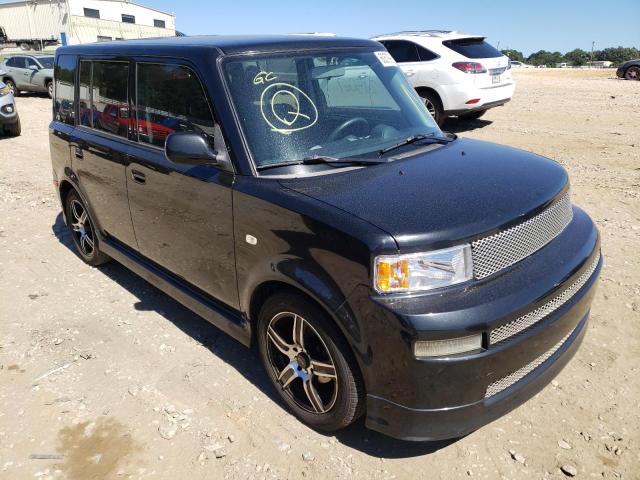 JTLKT324564120738 - 2006 TOYOTA SCION XB BLACK photo 1