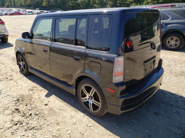 JTLKT324564120738 - 2006 TOYOTA SCION XB BLACK photo 3