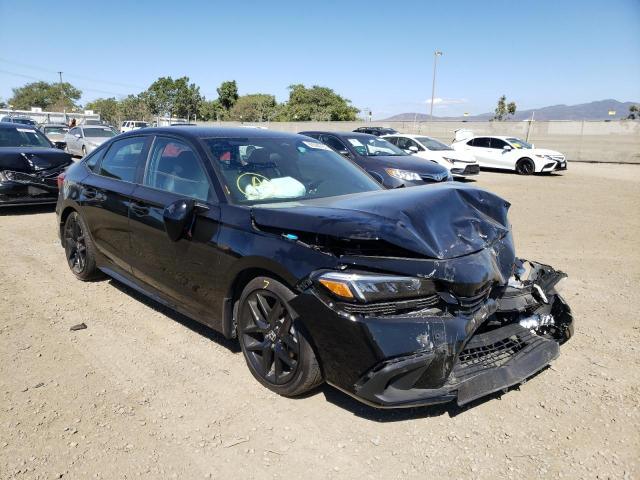 2HGFE2F54NH529112 - 2022 HONDA CIVIC SPOR BLACK photo 1