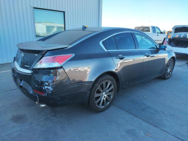 19UUA8F3XDA018358 - 2013 ACURA TL SE GRAY photo 4