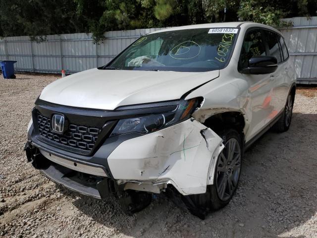 5FNYF7H56KB005072 - 2019 HONDA PASSPORT E 白色 照片 2