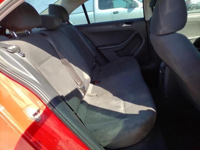 3VW2K7AJXEM364060 - 2014 VOLKSWAGEN JETTA BASE RED photo 6
