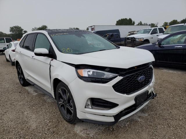 2FMPK4AP5LBA54632 - 2020 FORD EDGE ST WHITE photo 1