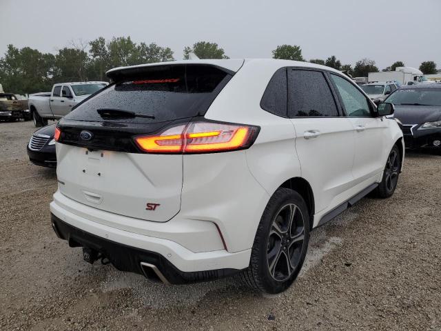 2FMPK4AP5LBA54632 - 2020 FORD EDGE ST WHITE photo 4