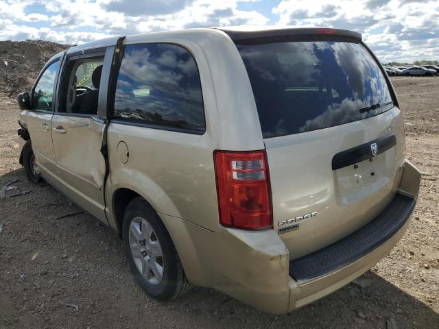 2D4RN4DE4AR316405 - 2010 DODGE CARAVAN BEIGE photo 3