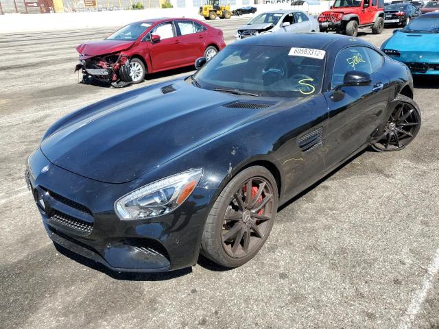 WDDYJAJA9GA000764 - 2016 MERCEDES-BENZ AMG GT S BLACK photo 2