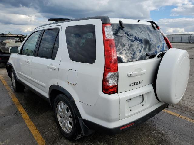 JHLRD78926C060234 - 2006 HONDA CRV WHITE photo 3