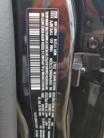 ZASPAKBN8L7C76204 - 2020 ALFA ROMEO STELVIO TI BLACK photo 10