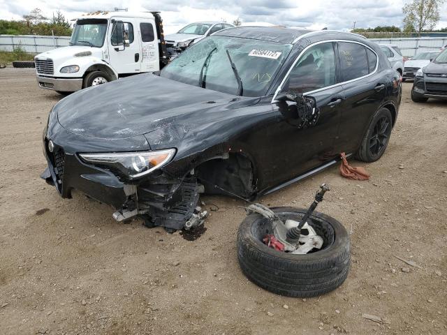 ZASPAKBN8L7C76204 - 2020 ALFA ROMEO STELVIO TI BLACK photo 2