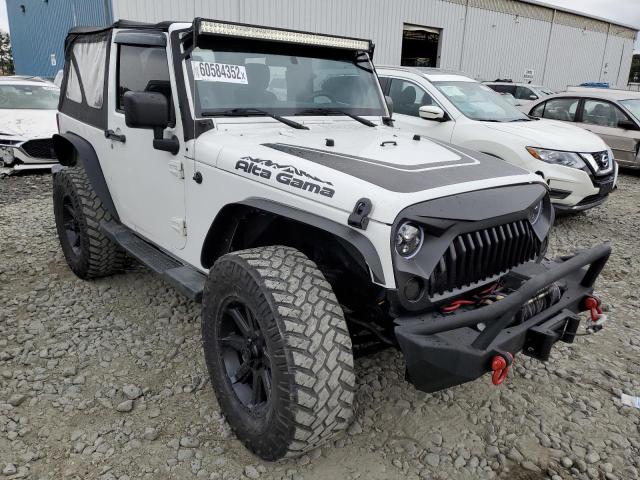 1J4AA2D14BL564245 - 2011 JEEP WRANGLER S WHITE photo 1