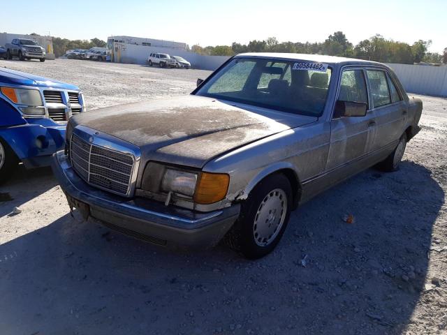 WDBCA35D9GA274632 - 1986 MERCEDES-BENZ 420 SEL SILVER photo 2