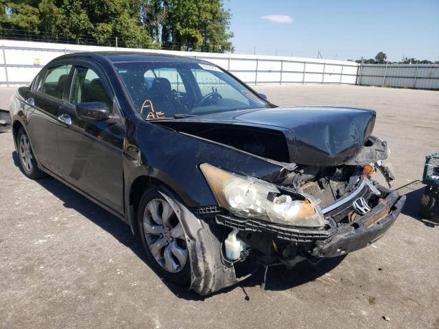 1HGCP36869A011018 - 2009 HONDA ACCORD EXL BLACK photo 1