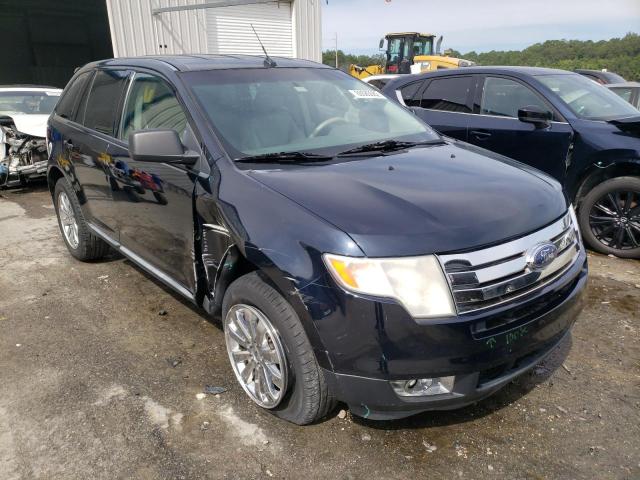 2FMDK3JC0ABA64041 - 2010 FORD EDGE SEL BLUE photo 1