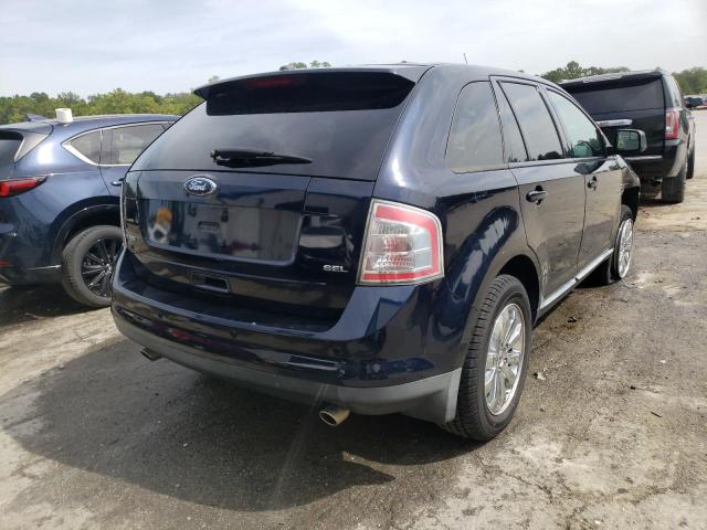 2FMDK3JC0ABA64041 - 2010 FORD EDGE SEL BLUE photo 4