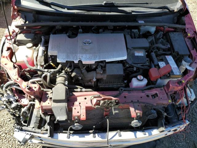 JTDKARFP1K3110586 - 2019 TOYOTA PRIUS PRIM Rot Foto 7