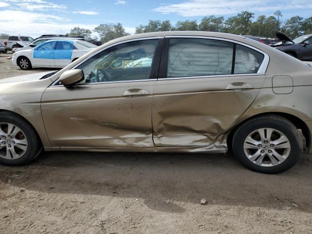 1HGCP26498A145110 - 2008 HONDA ACCORD LXP GOLD photo 9