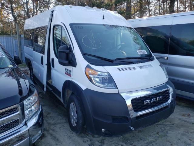 3C6MRVUG3ME518538 - 2021 RAM PROMASTER WHITE photo 1