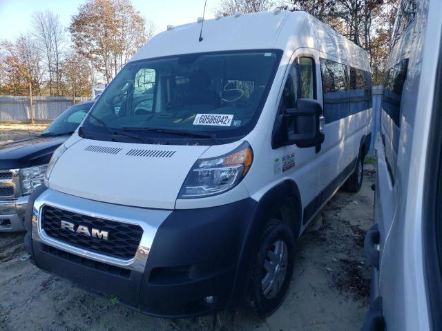 3C6MRVUG3ME518538 - 2021 RAM PROMASTER WHITE photo 2
