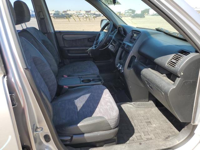 JHLRD68444C012956 - 2004 HONDA CR-V LX SILVER photo 5