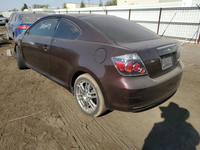 JTKDE167280249773 - 2008 TOYOTA SCION TC ბურგუნდია ფოტო 3