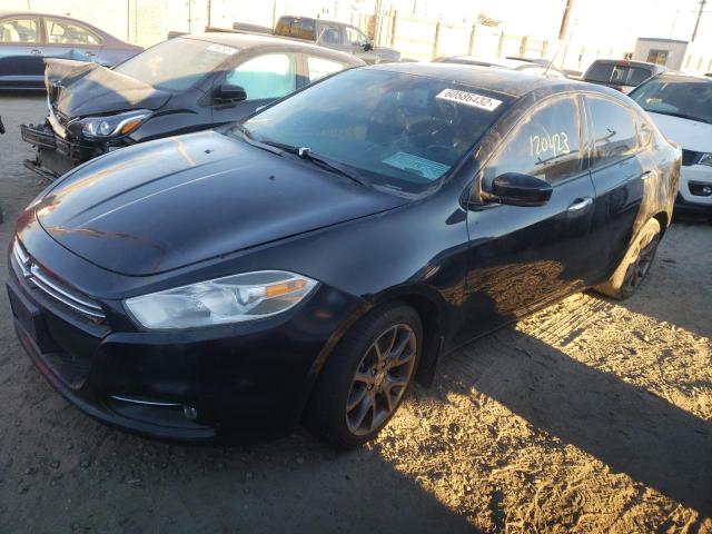 1C3CDFCHXDD224692 - 2013 DODGE DART LIMIT BLACK photo 2