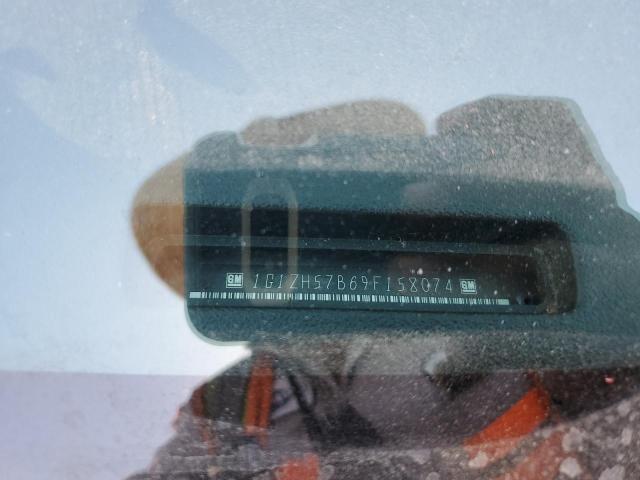 1G1ZH57B69F158074 - 2009 CHEVROLET MALIBU 1LT BLUE photo 10