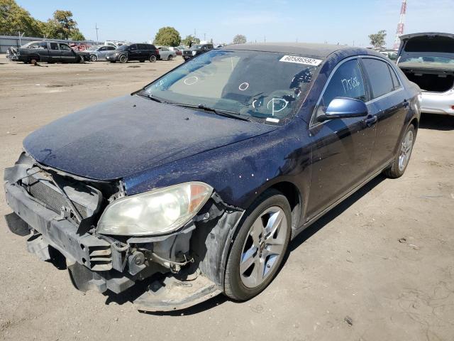 1G1ZH57B69F158074 - 2009 CHEVROLET MALIBU 1LT BLUE photo 2