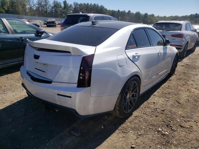 1G6AN5SY4G0100380 - 2016 CADILLAC ATS-V WHITE photo 4