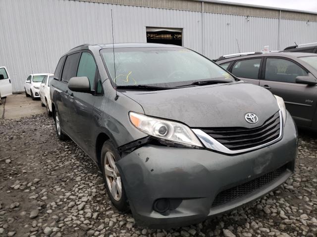 5TDKK3DC0ES422072 - 2014 TOYOTA SIENNA LE GRAY photo 1