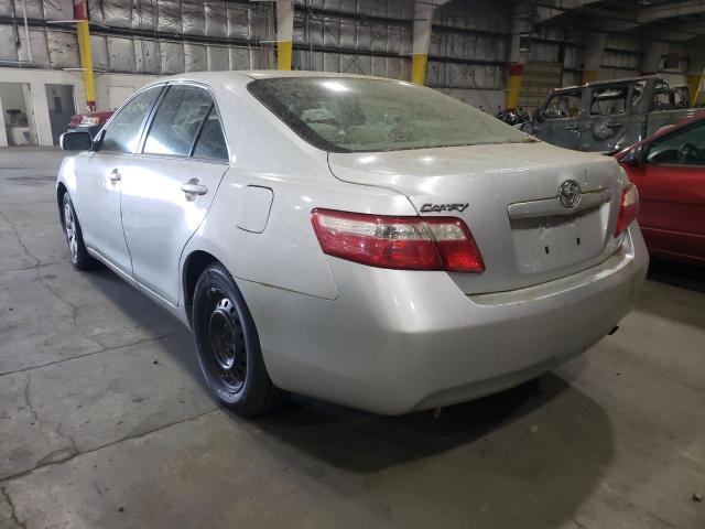 4T1BE46K37U503014 - 2007 TOYOTA CAMRY CE SILVER photo 3