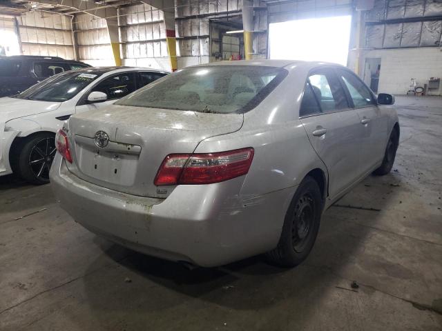 4T1BE46K37U503014 - 2007 TOYOTA CAMRY CE SILVER photo 4