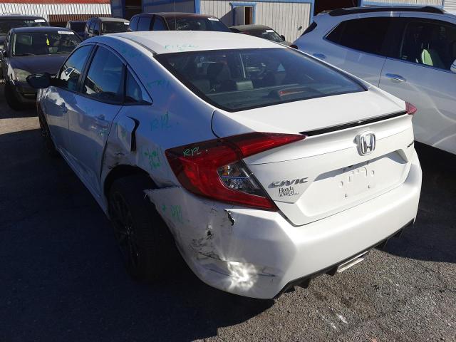2HGFC2F89LH592672 - 2020 HONDA CIVIC SPOR 白色 照片 3