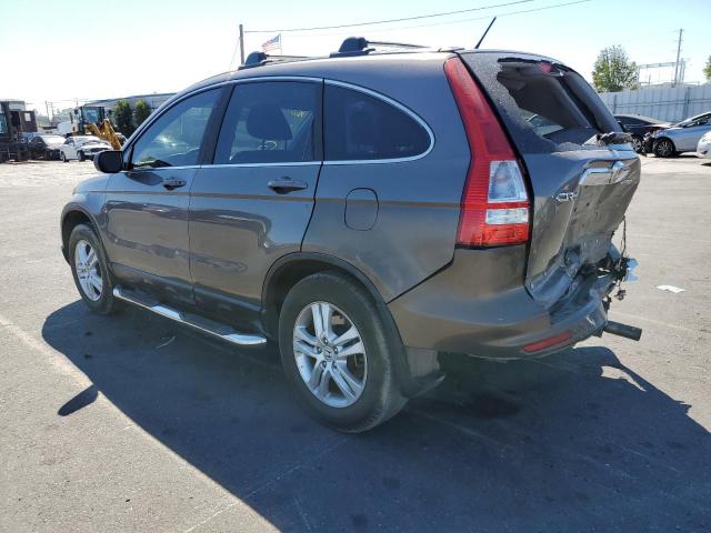 5J6RE4H74BL067309 - 2011 HONDA CR-V EXL BROWN photo 3