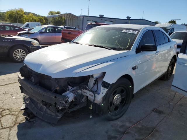 1FAHP2MK3DG196427 - 2013 FORD TAURUS POL WHITE photo 2