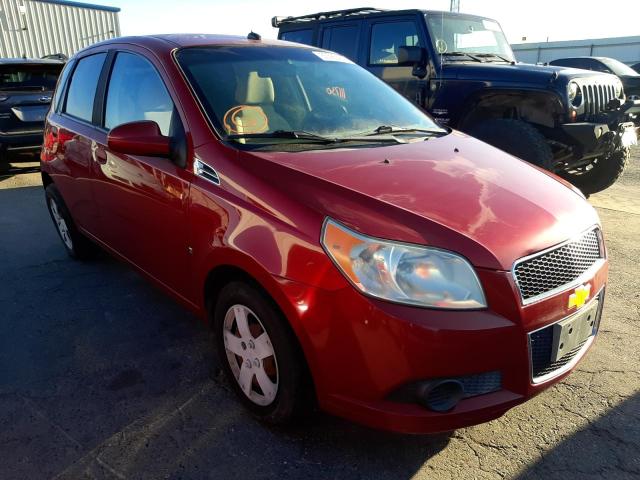 KL1TD66E79B613023 - 2009 CHEVROLET AVEO LS 红色 照片 1