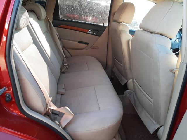 KL1TD66E79B613023 - 2009 CHEVROLET AVEO LS 红色 照片 6