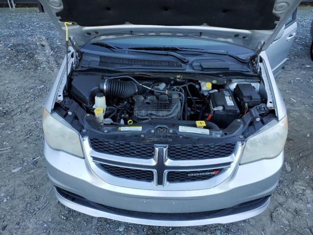 2C4RDGCG2CR274159 - 2012 DODGE GRAND CARA SILVER photo 7