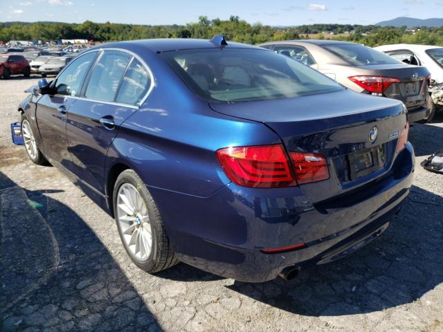 WBAFR7C53BC806378 - 2011 BMW 535 I BLUE photo 3