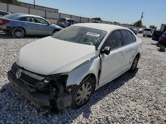 3VW2K7AJ7DM311945 - 2013 VOLKSWAGEN JETTA BASE 白色 照片 2