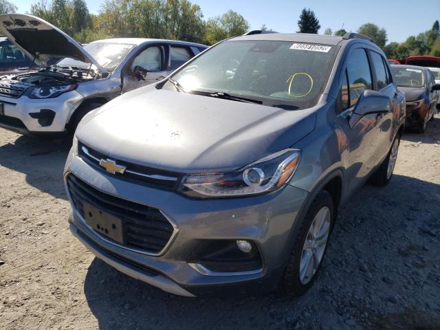 3GNCJRSB0LL149651 - 2020 CHEVROLET TRAX PREMI GRAY photo 2